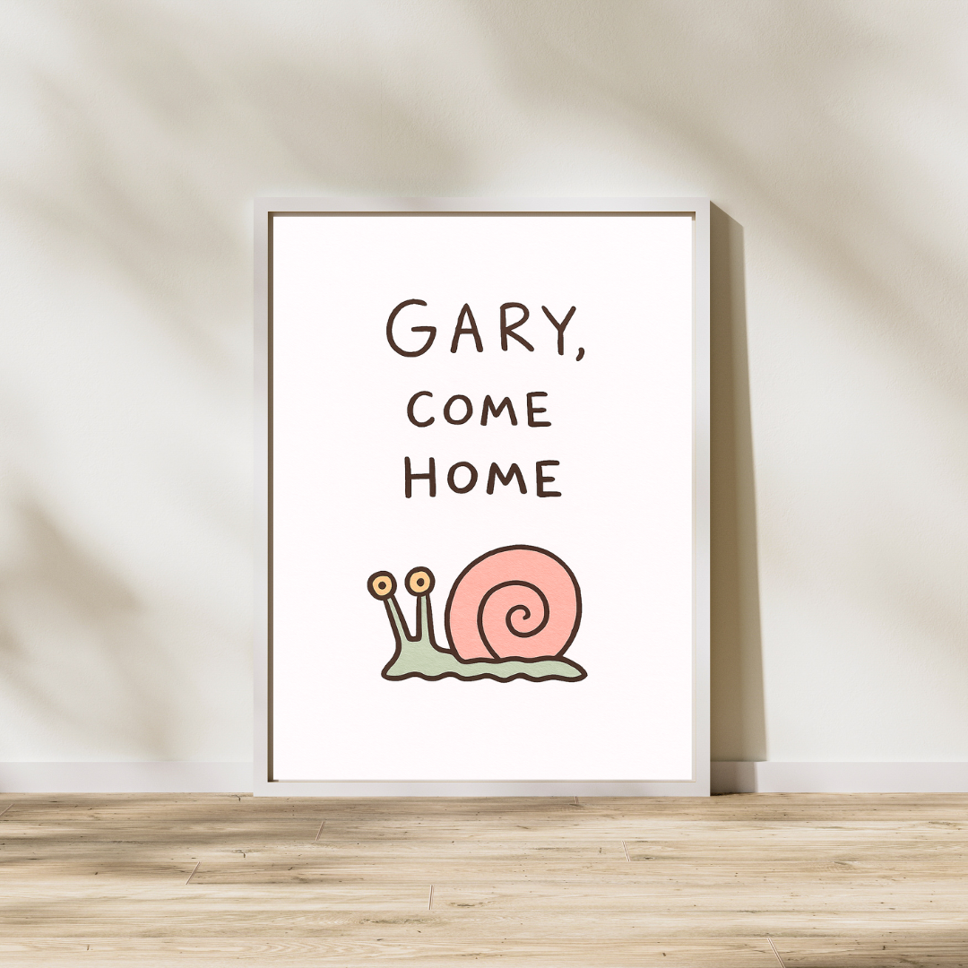 GARY COME HOME Poster