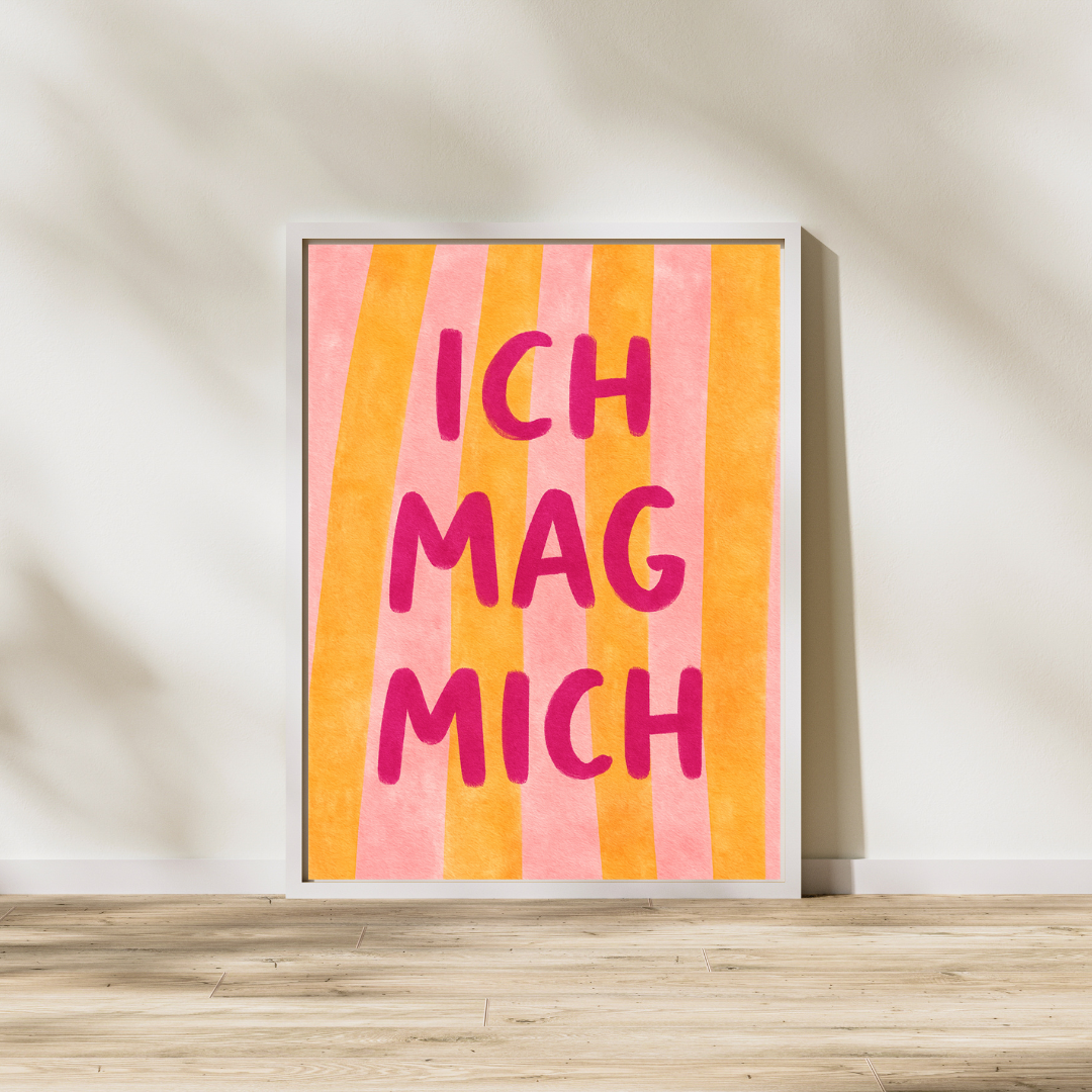 ICH MAG MICH Poster