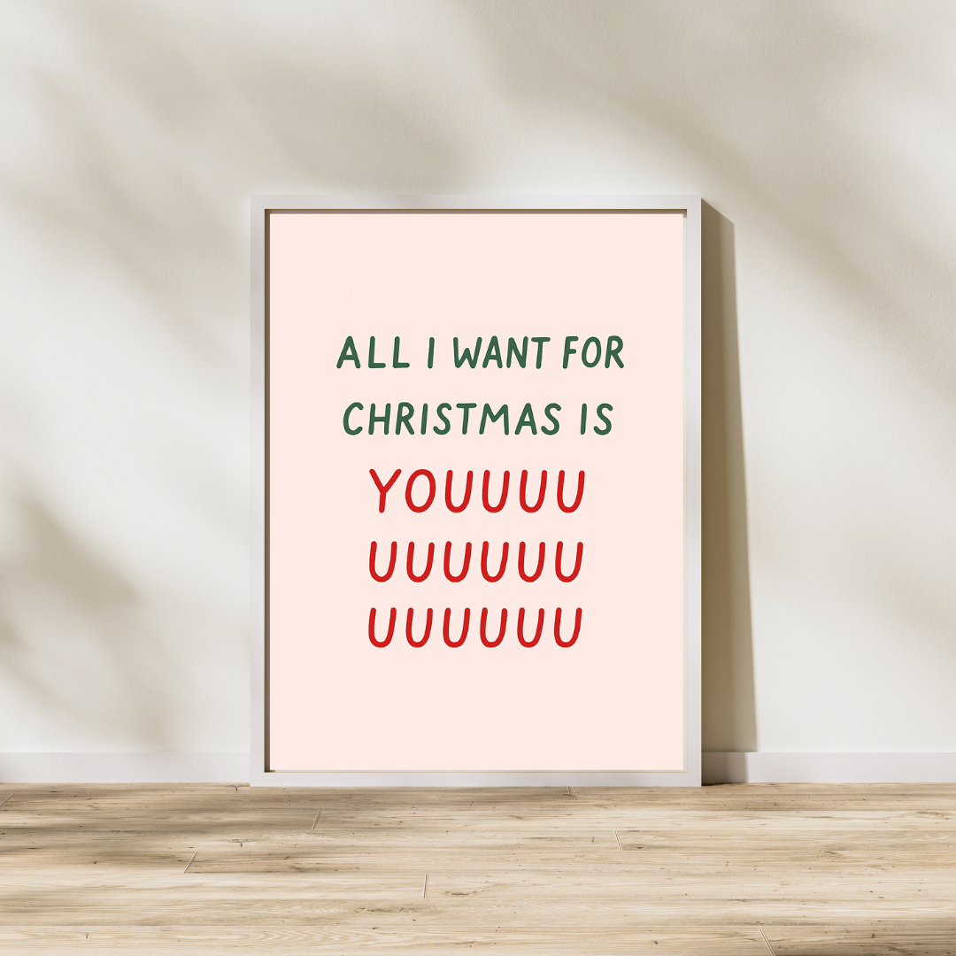 ALL I WANT FOR XMAS Poster