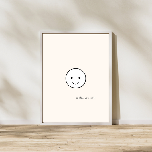 LOVE YOUR SMILE Poster