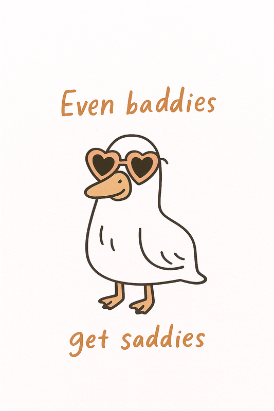 BADDIES SADDIES Poster