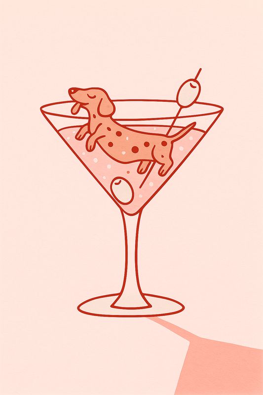 DACKEL COCKTAIL Poster