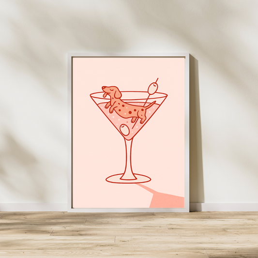 DACKEL COCKTAIL Poster