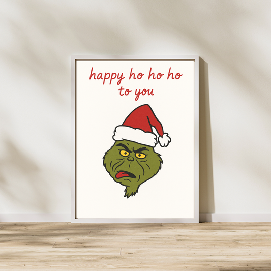 HAPPY HO HO HO Poster