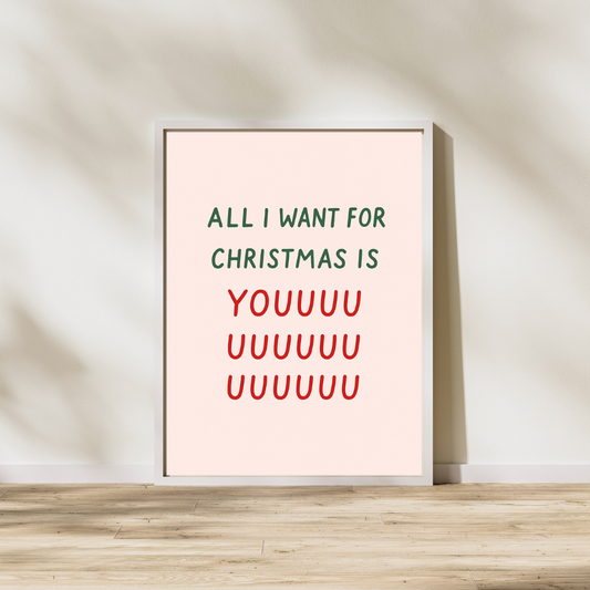ALL I WANT FOR XMAS Poster