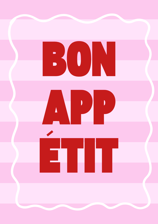 BON APPETIT Poster