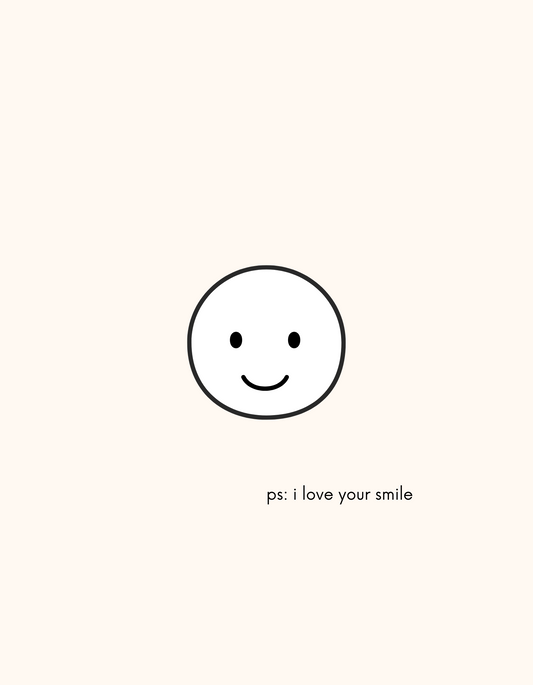 LOVE YOUR SMILE Poster