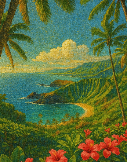 HAWAII BEACH Poster