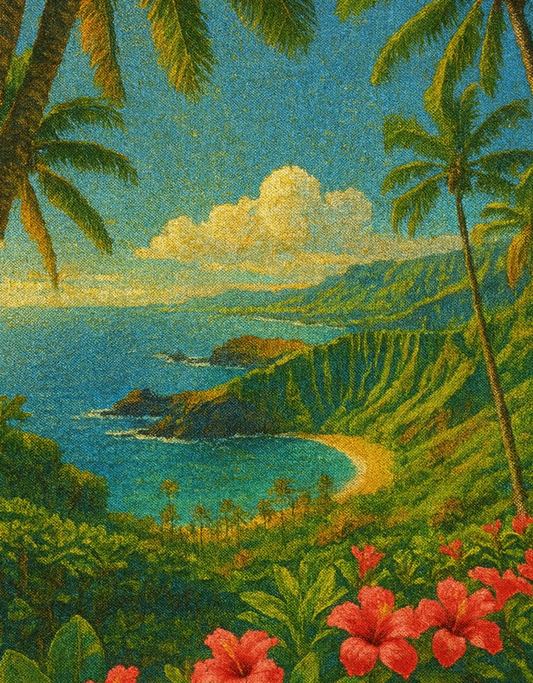 HAWAII BEACH Poster